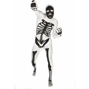 Morphsuits White Skeleton L